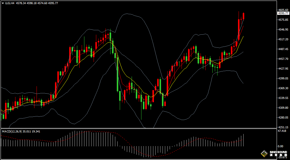 漢聲張新才:[1月12日晚評]現貨黃金再創歷史新高，短線關注4600關口突破能力