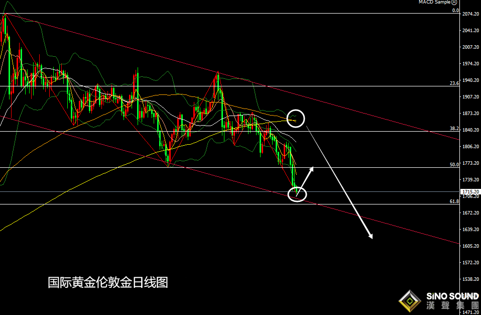 張堯浠:美指持強再產壓、黃金保持通道下行信號增強