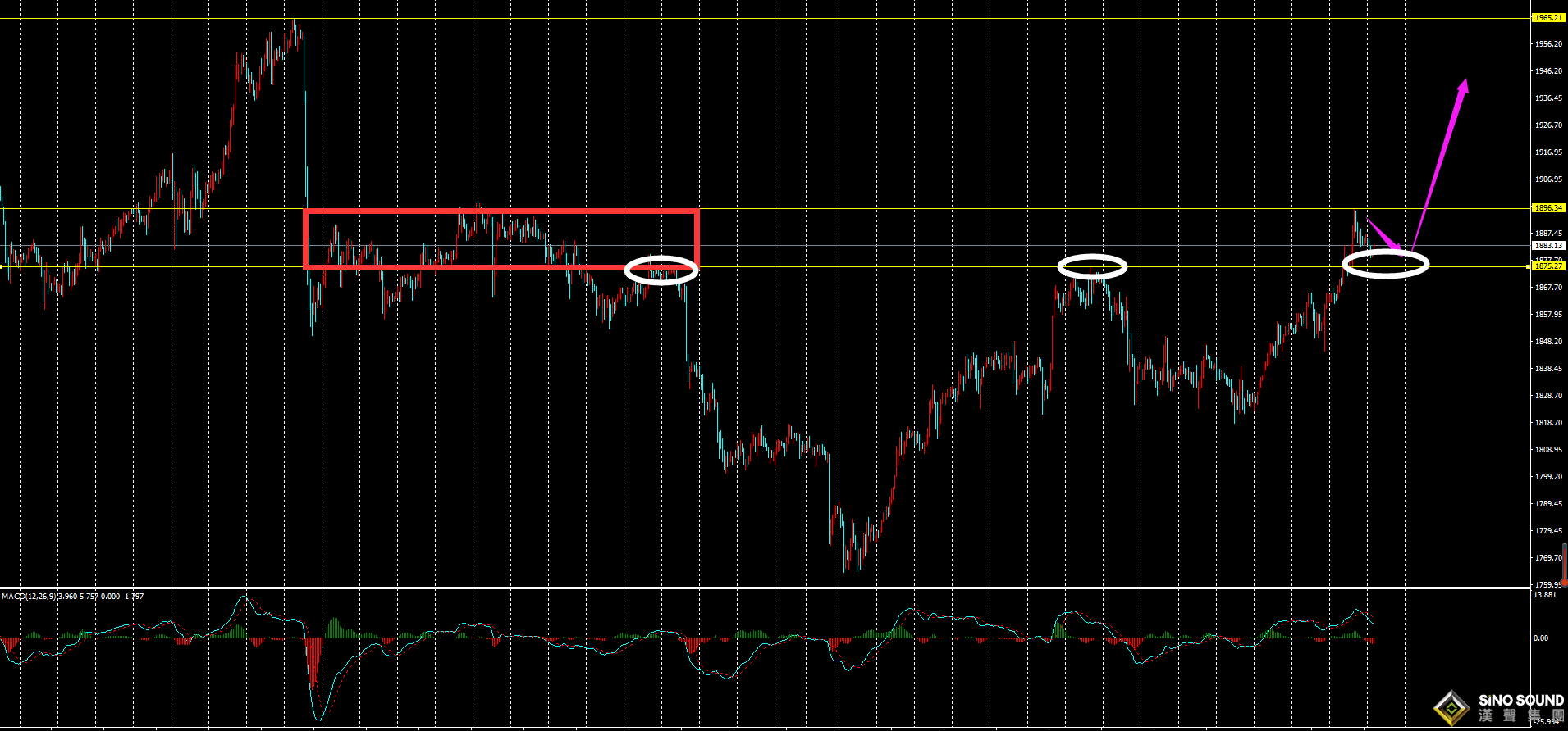 劉建偉:金價強勢上行，劍指1900
