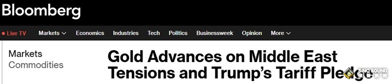 特朗普重大突發！特朗普發單邊關稅威脅 金價又飆升、美元美股期貨應聲下跌